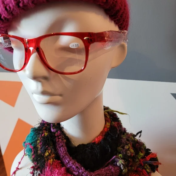 Readers +1.00 and eyeglass pouch bundle - Picture 3 of 4